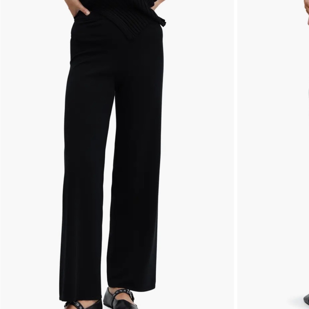 Mango wide leg pant